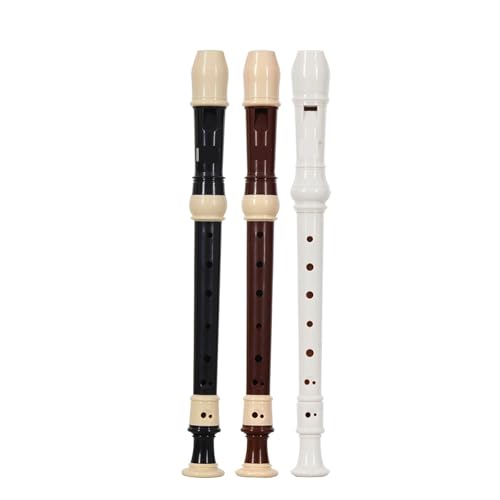 flauta de agudos Flauta dulce soprano, flautas largas, flauta dulce barroca, digitación, accesorios for instrumentos musicales, flauta for principiantes(WHITE)