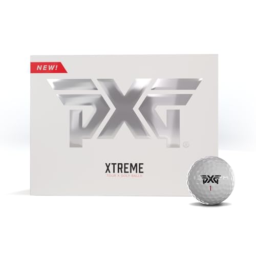 PXG Xtreme Tour and Tour X Golf Balls – The Ultimate Performance Golf Ball for Maximum Distance and Control – Pack of 12