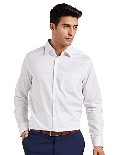 Image of Diverse Men's Cotton Printed Full Sleeve Regular Formal Shirt