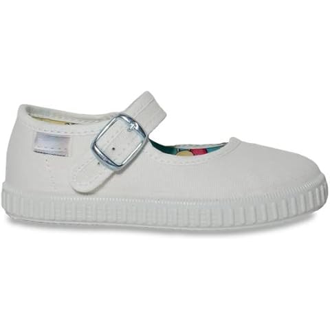 escooler E62 - Zapatilla Lona Mercedita - Blanco 27 EU Cover