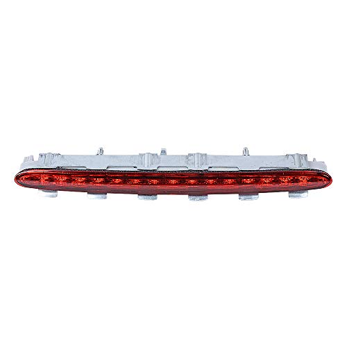 Astra Depot Compatible with Mercedes-Benz 2003-2009 W209 C209 CLK-Class Red Third Brake Stop Rear Tail Light