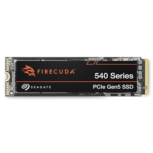 Seagate FireCuda 540 ZP1000GM3A004 SSD chiffré interne .2 2280 recto verso PCI Express 5.0 x4 NVMe Self Encrypting Drive SED TCG Opal Encryption 2.01 avec de... - vue 2