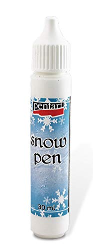 Zita`s Creative Schneepen 30ml - Schneepaste Dekorschnee Kunstschnee Snow Pen Schnee Pen