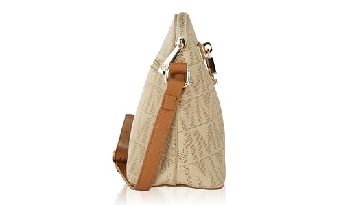 MKF Collection Signature Crossbody bag for women, Vegan leather Shoulder bag Zipper closure Messenger Handbag Purse By Mia K2