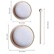 2 Stück Handtrommel mit schlägel für kinder, Holz Tamburin, 6 Zoll und 8 Zoll Handheld Tamburin, handtrommel percussion, Percussion Tambourine Instrument für Kinder Party Schule Frühpädagogisches
