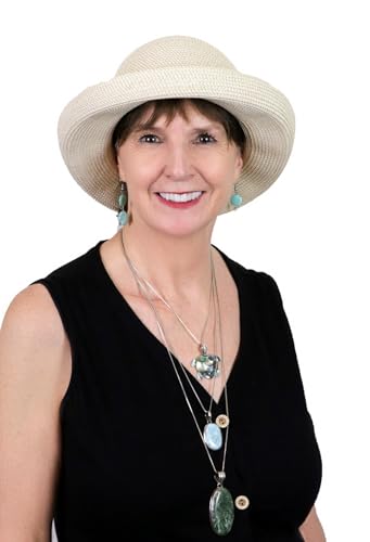 Sombrero solar ajustable para mujeres pequeñas miniatura 2