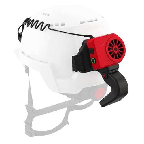 for Milwaukee 48-73-1385 BOLT REDLI THIUM USB Helmet Cooling Fan w/ 3 Ducts