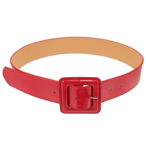 SAFIGLE Adjustable Leather Belt Sleek Fashion Dress Belt Casual Leather Jeans Belt Waist Belt for Men And Women