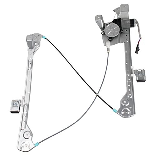 Image of TRQ Front Right Power Window Regulator & Motor Assembly Passenger Side Compatible with 2004-2006 Chrysler Pacifica CH1351142