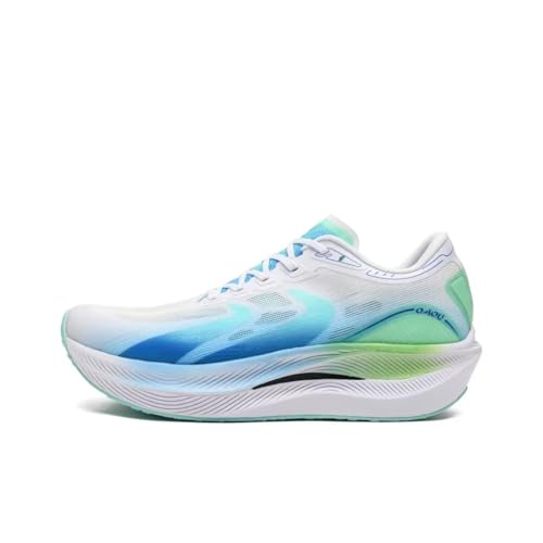 Image of Carbon Plate Marathon Running Racing Shoes Men Stable Support Shock-Relief Ultra-Light TPU Outsole Rebound Sneakers
