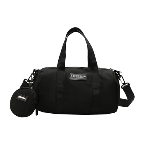 Borsa a tracolla da borsa a con regolabile a mano per strada pendolarismo vacanze feste lavoro donna nero