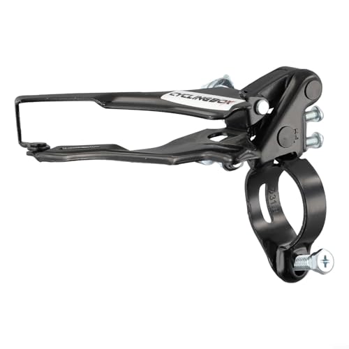 Deragliatore anteriore in lega di alluminio per trasmissione bici leggero e design
