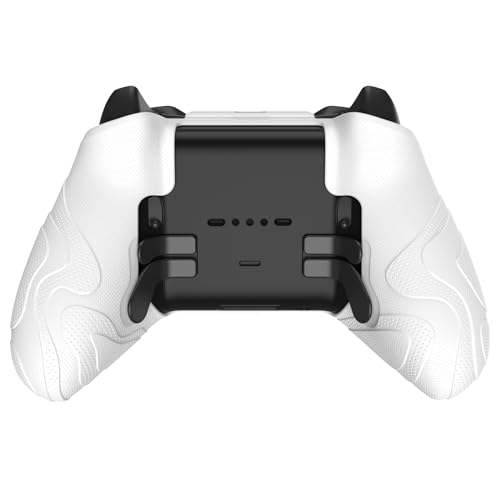 Image of PlayVital Mountain Range Edition Silicone Cover for Xbox Elite Wireless Controller Series 2 & Elite Series 2 Core, White Anti-Slip Controller Skin for Xbox Elite Series 2 Core with Thumb Grips