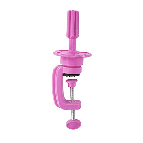 Wig Mannequin Head Stand Cosmetology Manikin Stand Sturdy Mannequin Head Holder Clamp