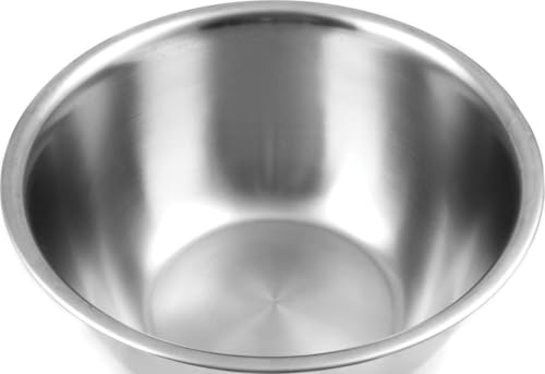 Fox Run Stainless Steel Large Mixing Bowl, 10.25 x 5.25 inches, 4.25 Quart Capacity