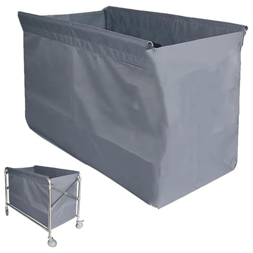 Bolsa para carrito de lavandería impermeable recambio de almacenamiento textil 2