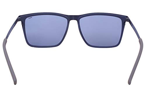 Fila SF8495 1AQZ Men's Sunglasses Blue/Blue Polarized Square 57mm4