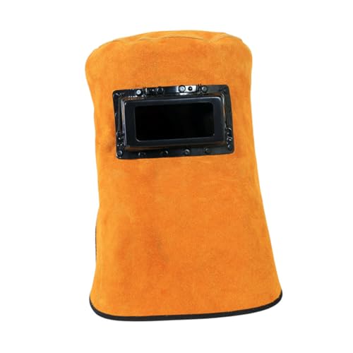 CHICAMPERA 牛革製溶接 耐熱耐摩耗 防火防止 溶接作業用 通気性メッシュ内装 フック ループ設計で着脱簡単