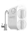 Waterdrop G2 Reverse Osmosis System, 7 Stage Tankless RO Water Filter System, Under Sink Water Filtration System, 400 GPD, 1:1 Pure to Drain, Reduces TDS, FCC Listed, Reduce PFAS, WD-G2-W, White