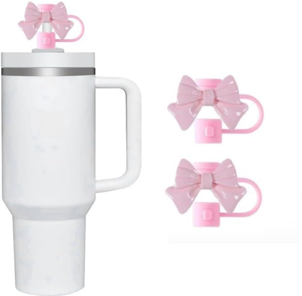 Plumeria Silikon-Strohhalm-Aufsatz Für Stanley Tumbler 76,2 Cm & 1,2 L – Niedliche Abdeckkappe, Spritzwassergeschützt