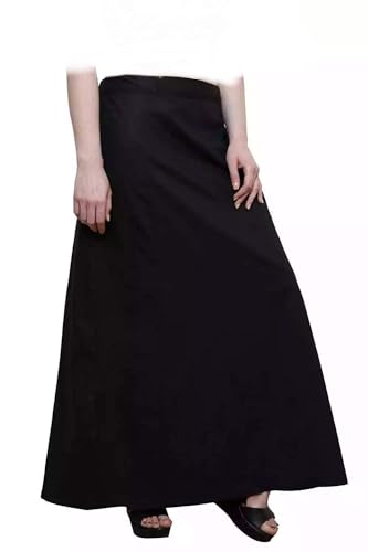 Image of Style Ally Women's Saree Cotton Readymade Petticoat (Free Size)