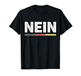 Nein German No Saying Funny Germany Vintage...