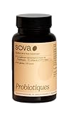 Probiotiques - Probiotique Flore Intestinale à 10 Mds UFC - 5 Souches de Probiotiques - Pour le Microbiote Intestinal & le Transit - Made in France - 60 Gélules - SOVA