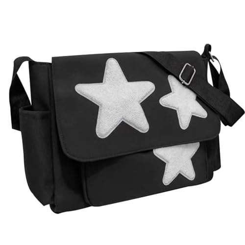 Messenger Bag,Crossbody Bags,Star Design Large Capacity Adjustable