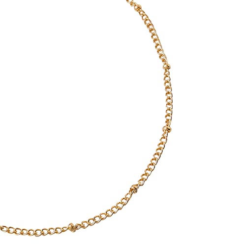 Image of Yellow Chimes Anklet For Women Gold Tone Multilayer Chain Evil Eye Studded Adjustable Anklet For Women and Girls