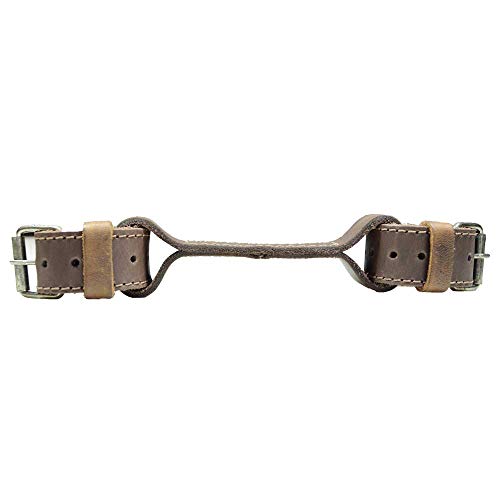 Rustic Leather Bicycle Frame Handle (Bike Handle) Handmade by Hide & Drink :: Bourbon Brown