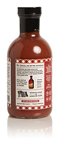 True Made Foods Vegetable No Added Sugar Ketchup, Paleo Certified, Keto, Whole30, Non-GMO, 18oz Glass Bottle