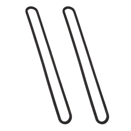 TOGEVAL Joint Élastique Contour Plaque de Cuisson pour Machine Scellage sous Vide Alimentaire, Mousse Résistante la Chaleur, Lot de 2 Pièces pour Usage la...