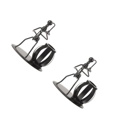 Porte stylo en forme de trombone OSALADI pour bureau, lot de 2 - 2