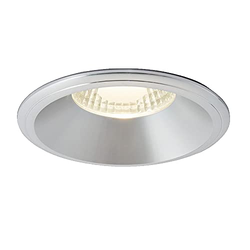Foco LED empotrable de Techo, 8 W, 4000 K, 80 Ra, ángulo de Haz de 40°, CA 110-240 V, lámpara de Pared Decorativa Moderna para baño, Cocina, Sala de Estar, Dormitorio, Integrado.
