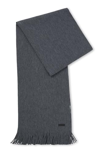 BOSS Hommes Albas Écharpe en maille Raschel en laine vierge