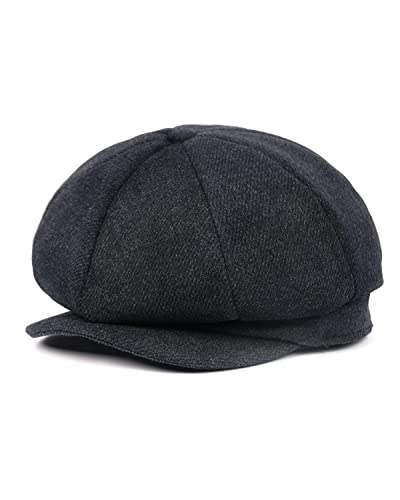 Zylioo Newsboy Schiebermmütze Herren XL Bakerboy Schirmmütze Ballonmütze Tellermütze Für Großen Kopf Übergroße Gatsby Winter Warme Flatcap Barett Cap Cover