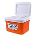 Aymzbd 5L 13L Portable Bucket for Outdoor Activities, Orange, 5L