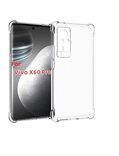 SkyTree Silicon Transparent Back Cover Compatible for Vivo X60 Pro - Hard Shock Proof, Bumper Protective, Hybrid Edge to Edge Scratch Resistant Crystal Clear Mobile Case Cover (B09415KR2Q) Amazon Price History, Amazon Price Tracker