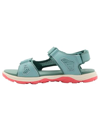 Jack Wolfskin Taraco Beach Sandal K, Sandalia, Verde Claro, 39 EU