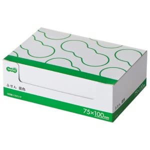 Amazon.co.jp: TANOSEE ふせん 75×100mm 4色混色 1