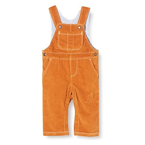 Hatley Baby Boys Pecan Brown Corduroy Overalls Cover