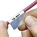 PANDUIT LJSL5-Y3-2.5 Cable ID Markers, SELF LAM, 25.4MM W, Poly, WHT, PK2500