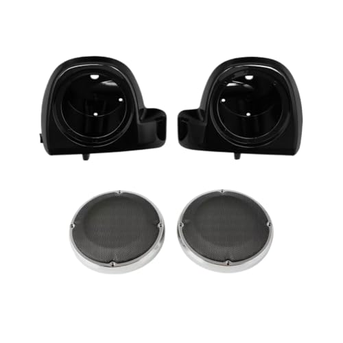 Pods de parlantes de caja ventilados de 6.5 pulgadas compatibles con Touring Road Street 2014-2024
