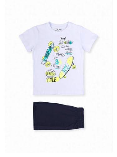 Ensemble Free Style Blanc LOSAN Enfant 6 Ans aux finitions haut de gamme