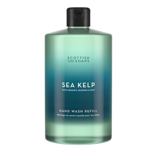 Scottish Fine Soaps Sea Kelp Hand Wash Refill 750ml – Eco-Friendly Hand Wash Refill with Refreshing Sea Kelp Extract