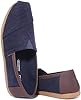 TOMS MEN ALPARGATA Deep Navy Heavy Twill/Nubuck Synthetic UK7.5 #4