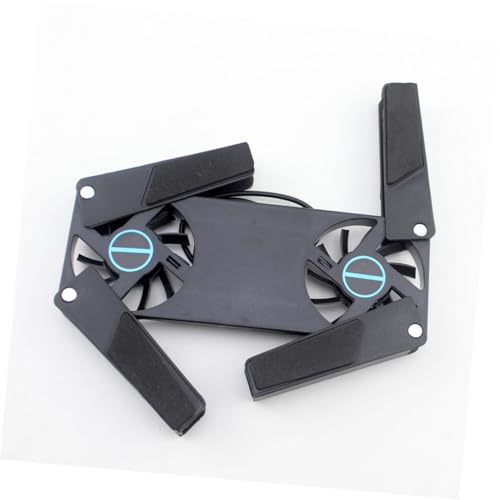 VALICLUD base refrigerante plegable para portátil con 2 ventiladores USB miniatura 4