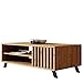 Produktbild Newroom Couchtisch Wildeiche Anthrazit Wohnzimmertisch Modern Vintage - 110,5x42x67 cm (BxHxT) - Landhausstil Sofatisch Tisch - [Barea.Five] Wohnzimmer