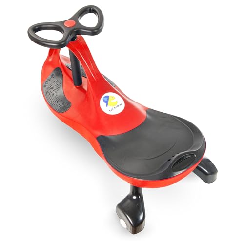 TWISTCAR Kinderfahrzeug, Kinder Twist Auto, Swing Car für Kleinkind, Spielzeugauto, Antrieb durch Lenkbewegung, Baby Scooter, für Kinder ab 1 Jahr, Rutschfahrzeug, Belastbar bis 120 kg, Rot – Bild 7