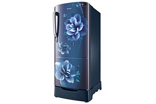 Image of Samsung 192 L 5 Star (2019) Inverter Direct Cool Single Door Refrigerator (RR20R182XCU /HL, Camellia Blue)
